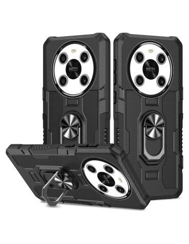 Funda Honor X9 4G/5G/X30/Magic4 Lite Protección Militar Negra
