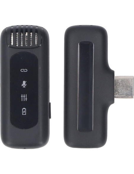 Micrófono Lavalier Inalámbrico Genérico USB C 360 Sonido Claro Micrófono Lavalier Inalámbrico Genérico USB C 360 Sonido Claro