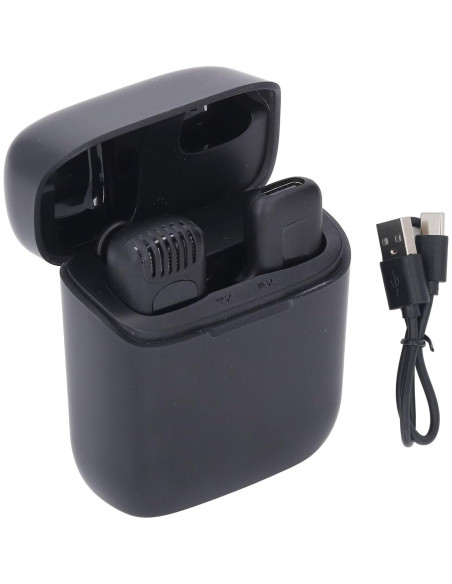 Micrófono Lavalier Inalámbrico Genérico USB C 360 Sonido Claro Micrófono Lavalier Inalámbrico Genérico USB C 360 Sonido Claro