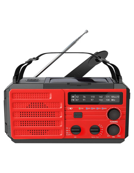 Radio de Emergencia Kaito Voyager V3 con Alerta NOAA y Linterna LED Radio de Emergencia Kaito Voyager V3 con Alerta NOAA y Linterna LED