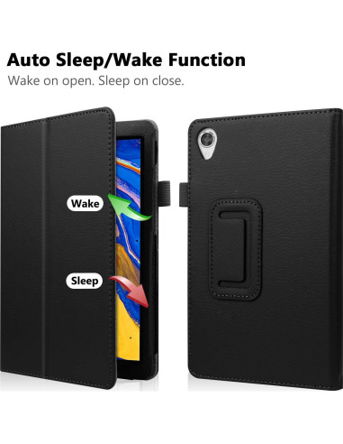 Funda Folio Inteligente Gylint para Lenovo Tab M8 - Negro