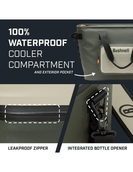 Nevera Portátil Aislada Bushnell Cooler Suave 30 Latas Verde Nevera Portátil Aislada Bushnell Cooler Suave 30 Latas Verde