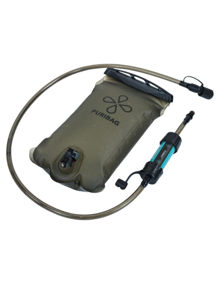 Saco de Agua Puribag 2 Litros con Filtro para Senderismo Saco de Agua Puribag 2 Litros con Filtro para Senderismo
