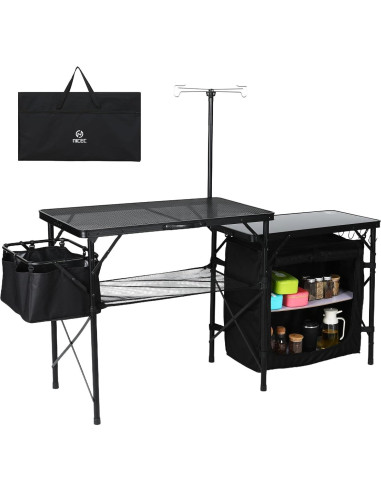 Mesa de Cocina Camping Nice C Plegable con Panel Solar 45W
