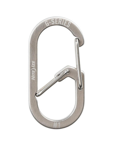 Carabiner Doble Cámara Nite Ize G-Series Acero Inoxidable