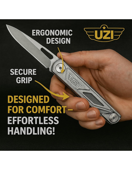 Herramienta Multifuncional UZI 12-en-1 Plegable de Acero Inoxidable Herramienta Multifuncional UZI 12-en-1 Plegable de Acero Inoxidable