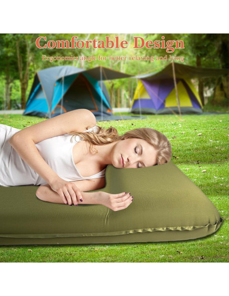 Colchoneta Autoinflable ABTOHE 196x69x7.9cm Espuma Memoria Colchoneta Autoinflable ABTOHE 196x69x7.9cm Espuma Memoria