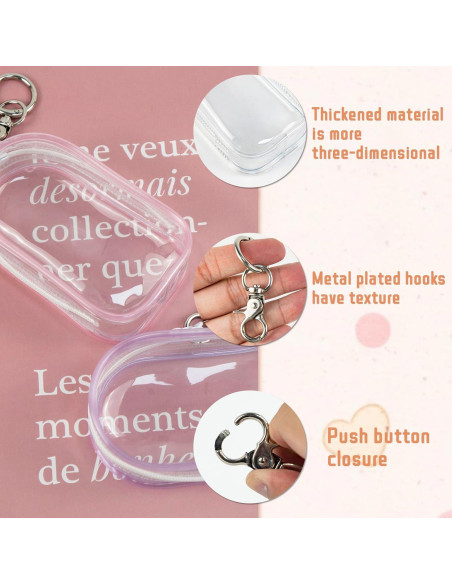 6 Bolsas de Exhibición Transparentes NEETUE para Muñecas Mini 6 Bolsas de Exhibición Transparentes NEETUE para Muñecas Mini