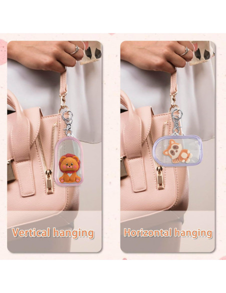 6 Bolsas de Exhibición Transparentes NEETUE para Muñecas Mini 6 Bolsas de Exhibición Transparentes NEETUE para Muñecas Mini