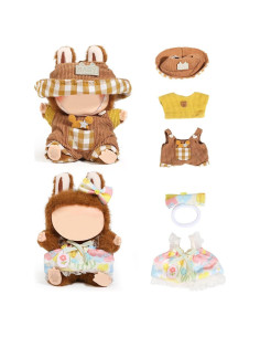Conjunto de Ropa de Muñeca XMBYGY 2 Piezas 17cm Multicolor
