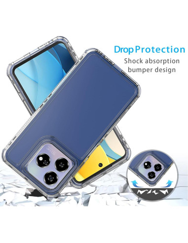 Funda Protectora ZTE Axon 60 Lite con Protector de Pantalla