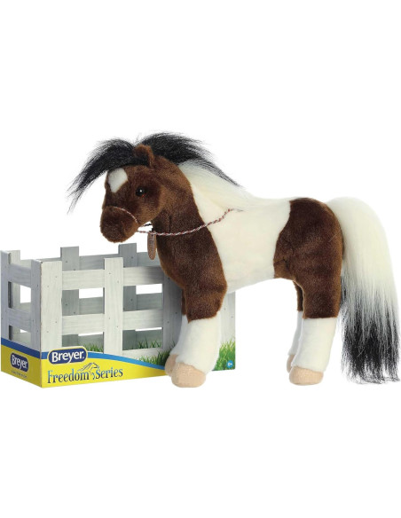 Peluche Caballo Pintado Breyer Aurora 33 cm - Detalles Realistas Peluche Caballo Pintado Breyer Aurora 33 cm - Detalles Realistas