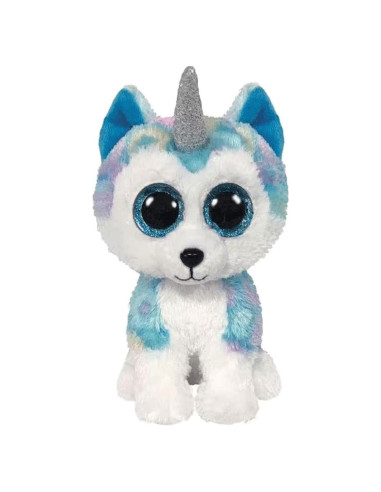 Muñeca de Peluche Perro Unicornio Ty Helena 15cm Ecológica