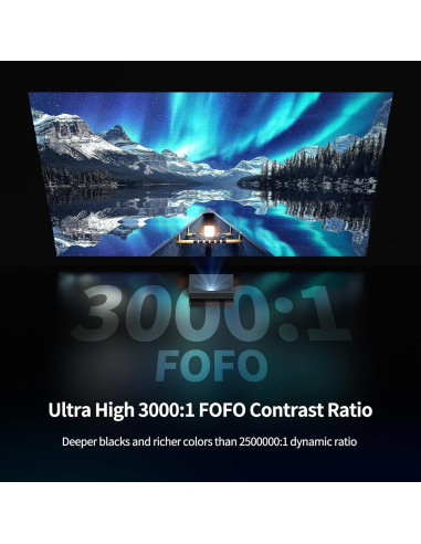 Proyector WEMAX Nova 4K UHD Laser TV 150" Android TV