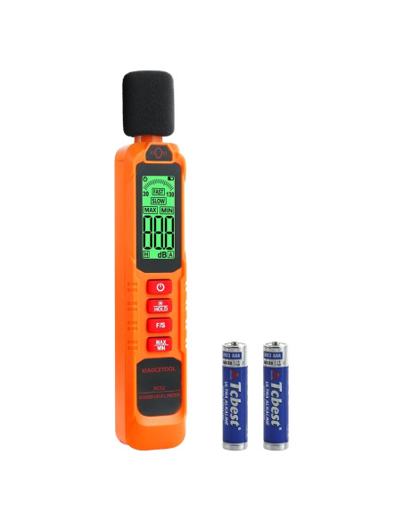 Medidor de Decibelios XIAOCETOOL XC12 Portátil 30-130dB Medidor de Decibelios XIAOCETOOL XC12 Portátil 30-130dB
