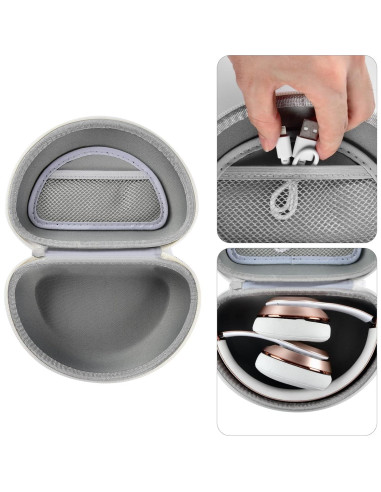 Funda Protectora para Auriculares Beats Solo 4/3/Studio Pro - Blanco