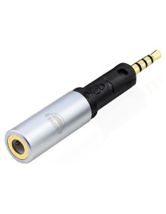 Adaptador de Audio OKCSC 2.5mm a 3.5mm para Auriculares