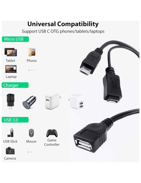 Adaptador USB OTG Tek Styz para auriculares Bluetooth Bose Adaptador USB OTG Tek Styz para auriculares Bluetooth Bose