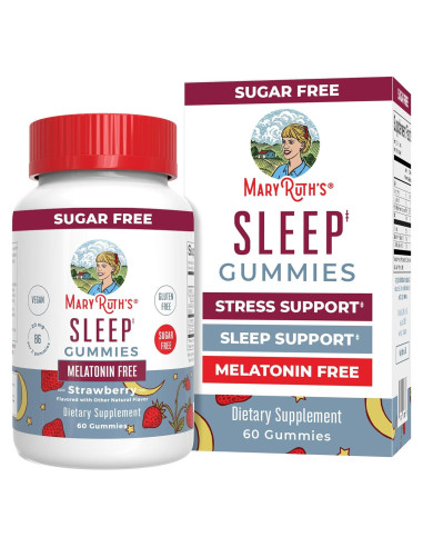Gominolas para Dormir MaryRuth Sin Melatonina 60 Unidades