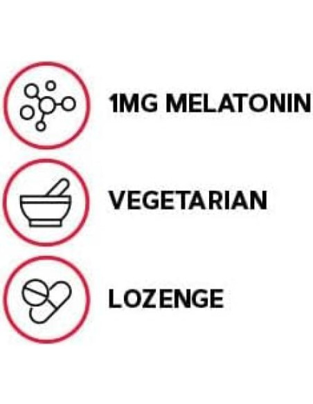 Melatonina 1mg GNC Cereza 120 Pastillas - Sueño Reparador Melatonina 1mg GNC Cereza 120 Pastillas - Sueño Reparador