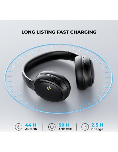 Auriculares Bluetooth 5.3 Havit NC01 con ANC y 50H de batería