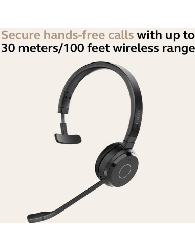 Auriculares Inalámbricos Jabra Evolve 65 TE Mono con Micrófono