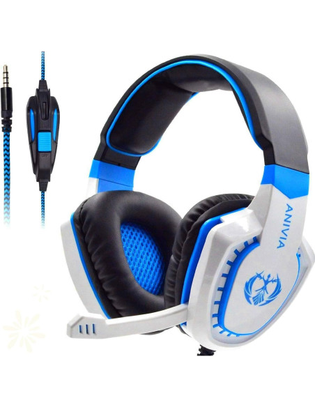 Auriculares Gaming Anivia NewestAH28 con Micrófono y Sonido Surround Auriculares Gaming Anivia NewestAH28 con Micrófono y Sonido Surround