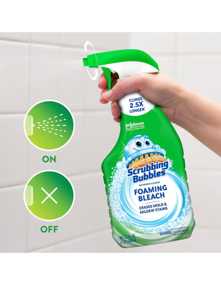 Limpiador Desinfectante en Espuma Scrubbing Bubbles 0.95L Limpiador Desinfectante en Espuma Scrubbing Bubbles 0.95L
