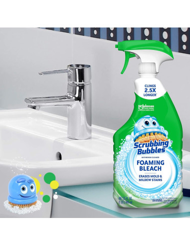 Limpiador Desinfectante en Espuma Scrubbing Bubbles 0.95L
