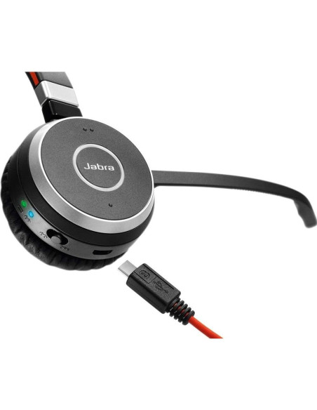 Auricular Inalámbrico Jabra Evolve 65 con Cancelación de Ruido Auricular Inalámbrico Jabra Evolve 65 con Cancelación de Ruido