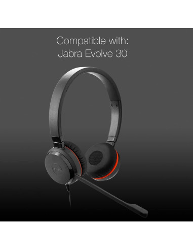 Almohadillas de Repuesto Jabra Evolve 20/30/40/65 - 10 Piezas