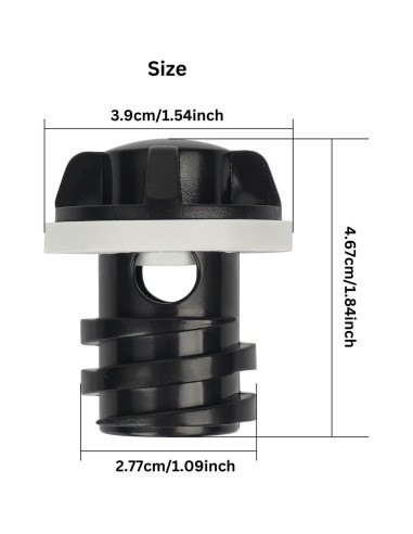 Tapones de Drenaje PDAPTMAG para Coolers YETI y RTIC - Paquete de 2
