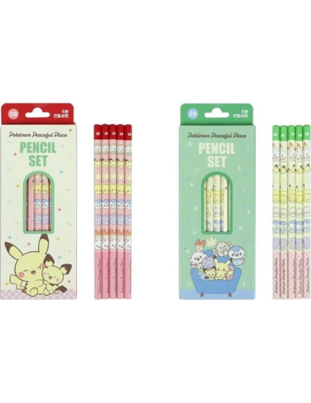 Lápices de Madera Pikachu 2B Hexagonal - Paquete de 10 Lápices de Madera Pikachu 2B Hexagonal - Paquete de 10