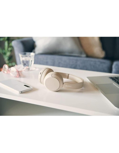 Auriculares Inalámbricos Bluetooth Sony WH-CH520 On-Ear Capuchino