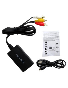 Convertidor HDMI a AV USonline911 - Adaptador de Video y Audio