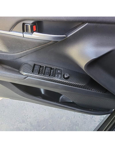 Cubierta de panel de interruptor Kolya para Toyota Camry 2018-2025