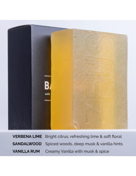 Jabón Zeus Hidratante para Cuerpo y Cara 2 Pack Vainilla Ron Jabón Zeus Hidratante para Cuerpo y Cara 2 Pack Vainilla Ron