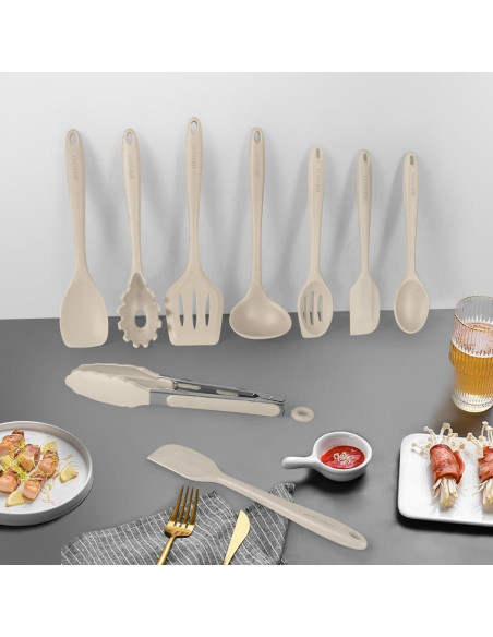 Juego de Utensilios de Cocina BESTZMWK - 11 Piezas Silicona Juego de Utensilios de Cocina BESTZMWK - 11 Piezas Silicona