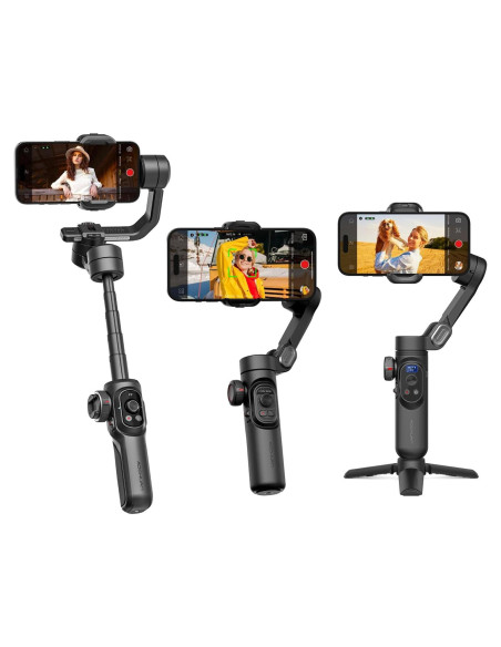 Gimbal Estabilizador 3 Ejes AOCHUAN Smart X Pro Plegable Gimbal Estabilizador 3 Ejes AOCHUAN Smart X Pro Plegable