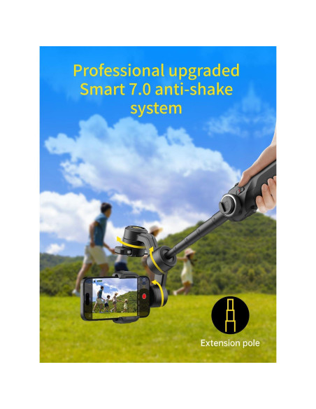 Gimbal Estabilizador 3 Ejes AOCHUAN Smart X Pro Plegable Gimbal Estabilizador 3 Ejes AOCHUAN Smart X Pro Plegable