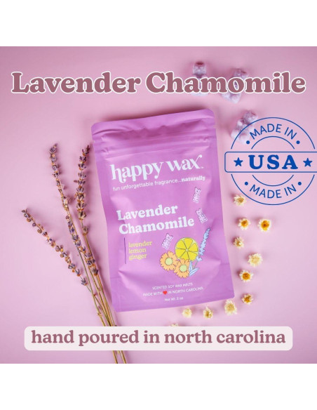 Happy Wax Melts Aromatizados 170g - Cera de Soja Natural Happy Wax Melts Aromatizados 170g - Cera de Soja Natural