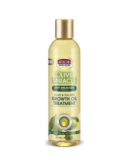 Aceite de Crecimiento Fortalecedor African Pride 237 ml Aceite de Crecimiento Fortalecedor African Pride 237 ml