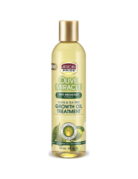 Aceite de Crecimiento Fortalecedor African Pride 237 ml Aceite de Crecimiento Fortalecedor African Pride 237 ml