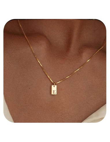 Collar Inicial de Oro 14K para Mujeres - Joyería Personalizada