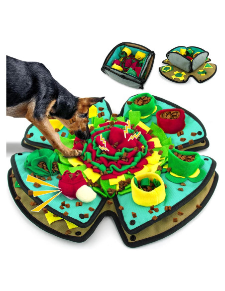 Alfombra de Olfateo AWOOF para Perros 50x50cm Interactiva Alfombra de Olfateo AWOOF para Perros 50x50cm Interactiva