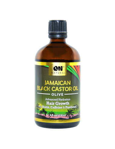 Aceite de Ricino Negro Jamaicano ON NATURAL 113 g Oliva