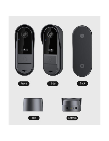 Timbre de Video Inalámbrico Winnes M15C con Pantalla 4.3" Timbre de Video Inalámbrico Winnes M15C con Pantalla 4.3"