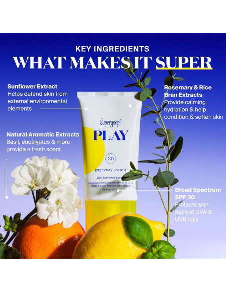Protector Solar Supergoop! JUGAR SPF 30 156.1 ml Resistente al Agua Protector Solar Supergoop! JUGAR SPF 30 156.1 ml Resistente al Agua