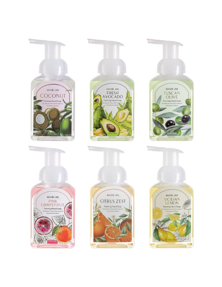 Mini Jabón Espumoso de Mano Romiie Zoi - Paquete de 6 Fragancias 260 ML Mini Jabón Espumoso de Mano Romiie Zoi - Paquete de 6 Fragancias 260 ML