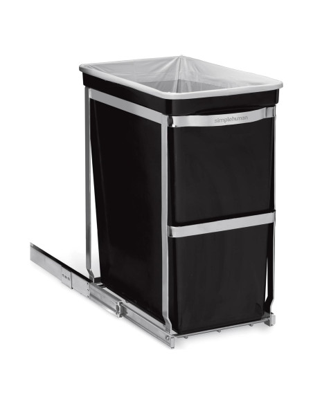 Cubo de Basura Extraíble 30 Litros simplehuman para Cocina Cubo de Basura Extraíble 30 Litros simplehuman para Cocina